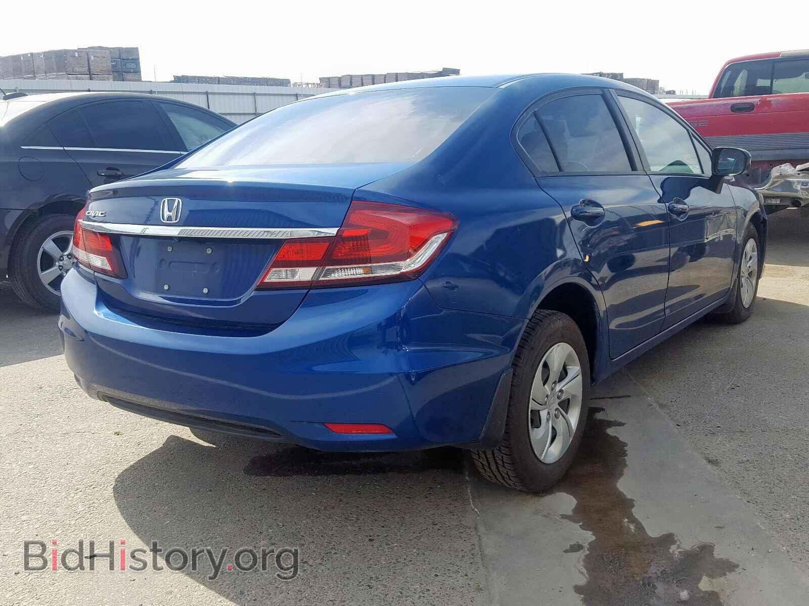 2014 HONDA CIVIC - VIN: 19XFB2F55EE007656 - Фото 4