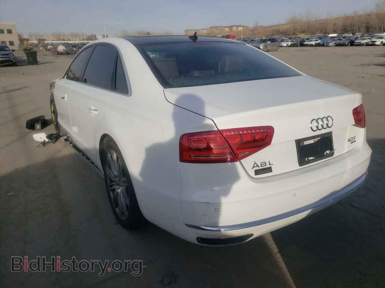 2014 AUDI A8 - VIN: WAUR2AFDXEN003724 - Фото 3