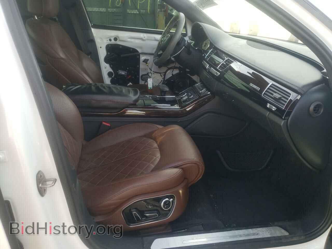 2014 AUDI A8 - VIN: WAUR2AFDXEN003724 - Фото 5