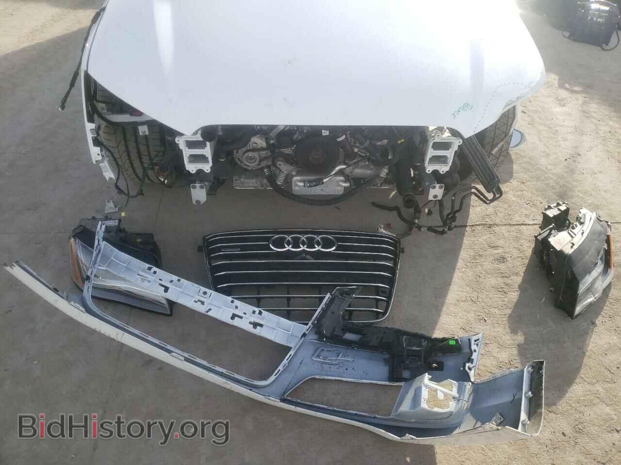 2014 AUDI A8 - VIN: WAUR2AFDXEN003724 - Фото 9