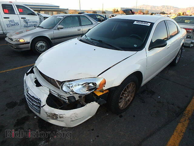 2004 CHRYSLER SEBRING - VIN: 1C3EL56R94N304196 - Фото 2