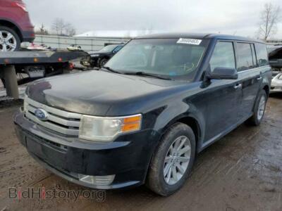 2011 Ford FLEX Flex SEL, black — VIN 2FMGK5CC9BBD12634, Copart