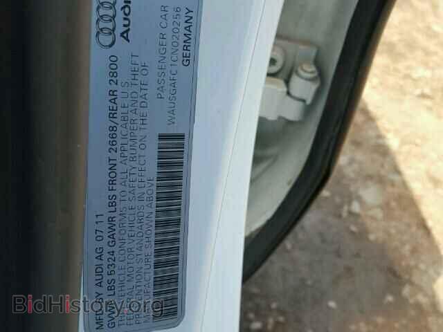 2012 AUDI A7 - VIN: WAUSGAFC1CN020256 - Фото 10