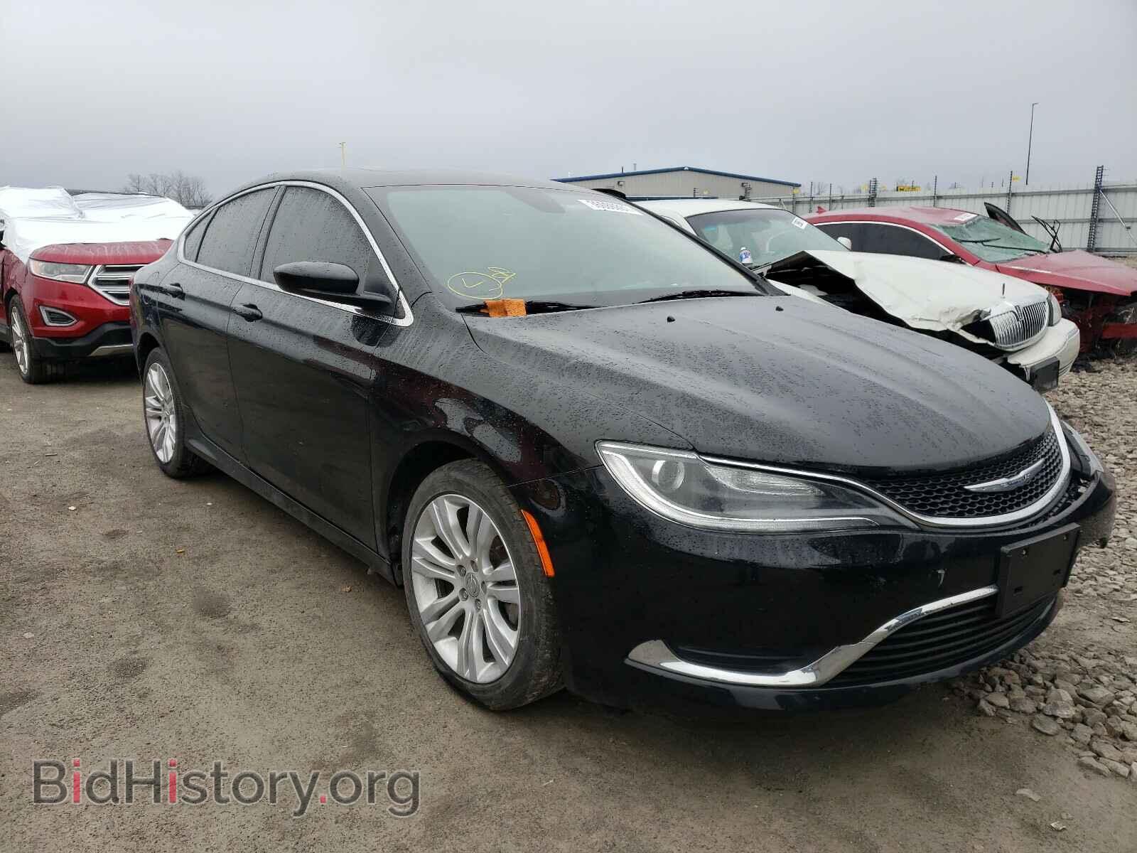 Фотография 1C3CCCAB8GN109426 - CHRYSLER 200 2016