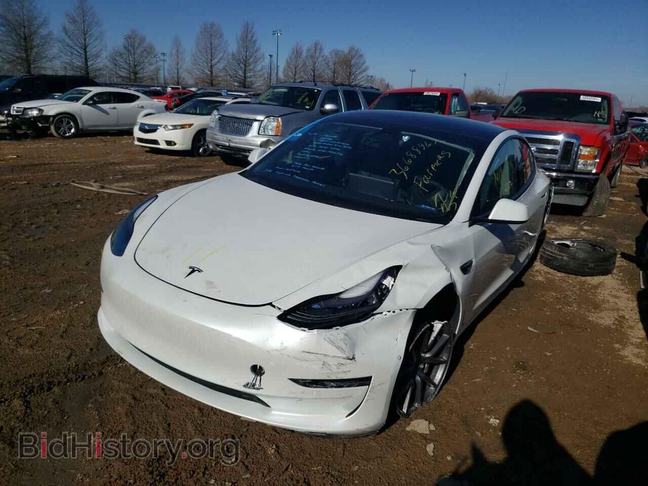 2021 TESLA MODEL 3 - VIN: 5YJ3E1EA5MF919697 - Photo 2