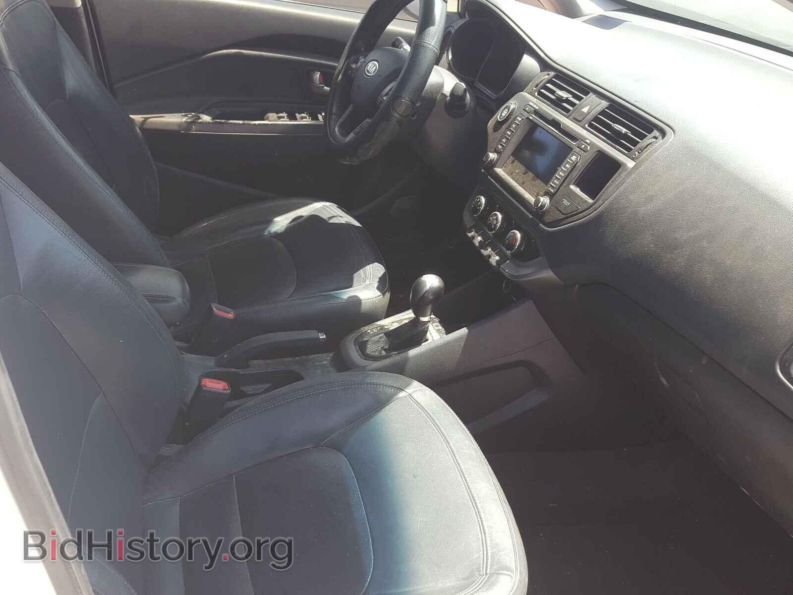 2012 KIA RIO - VIN: KNADN5A32C6026218 - Фото 5