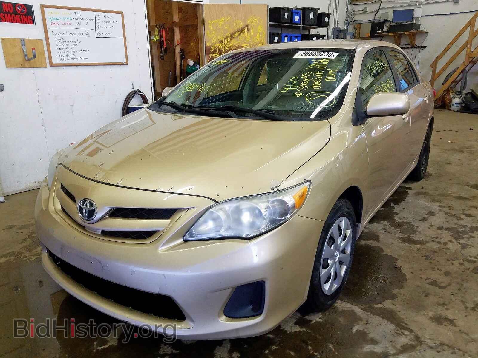 2011 TOYOTA COROLLA - VIN: 2T1BU4EE0BC564765 - Фото 2