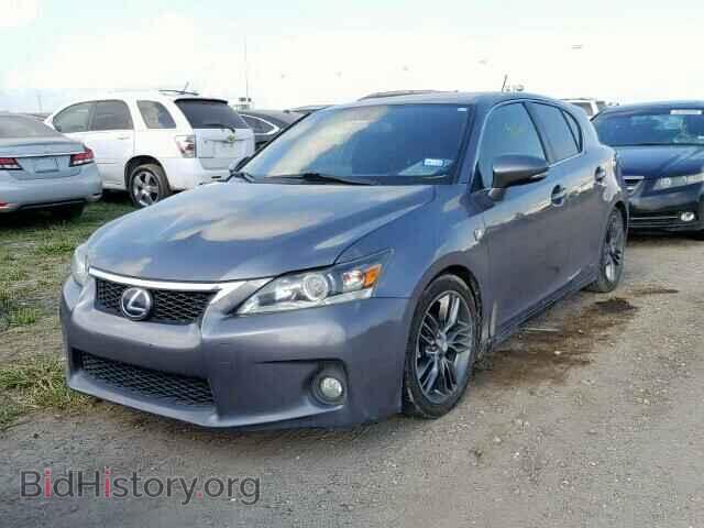 2012 LEXUS CT 200 - VIN: JTHKD5BHXC2069217 - Фото 2