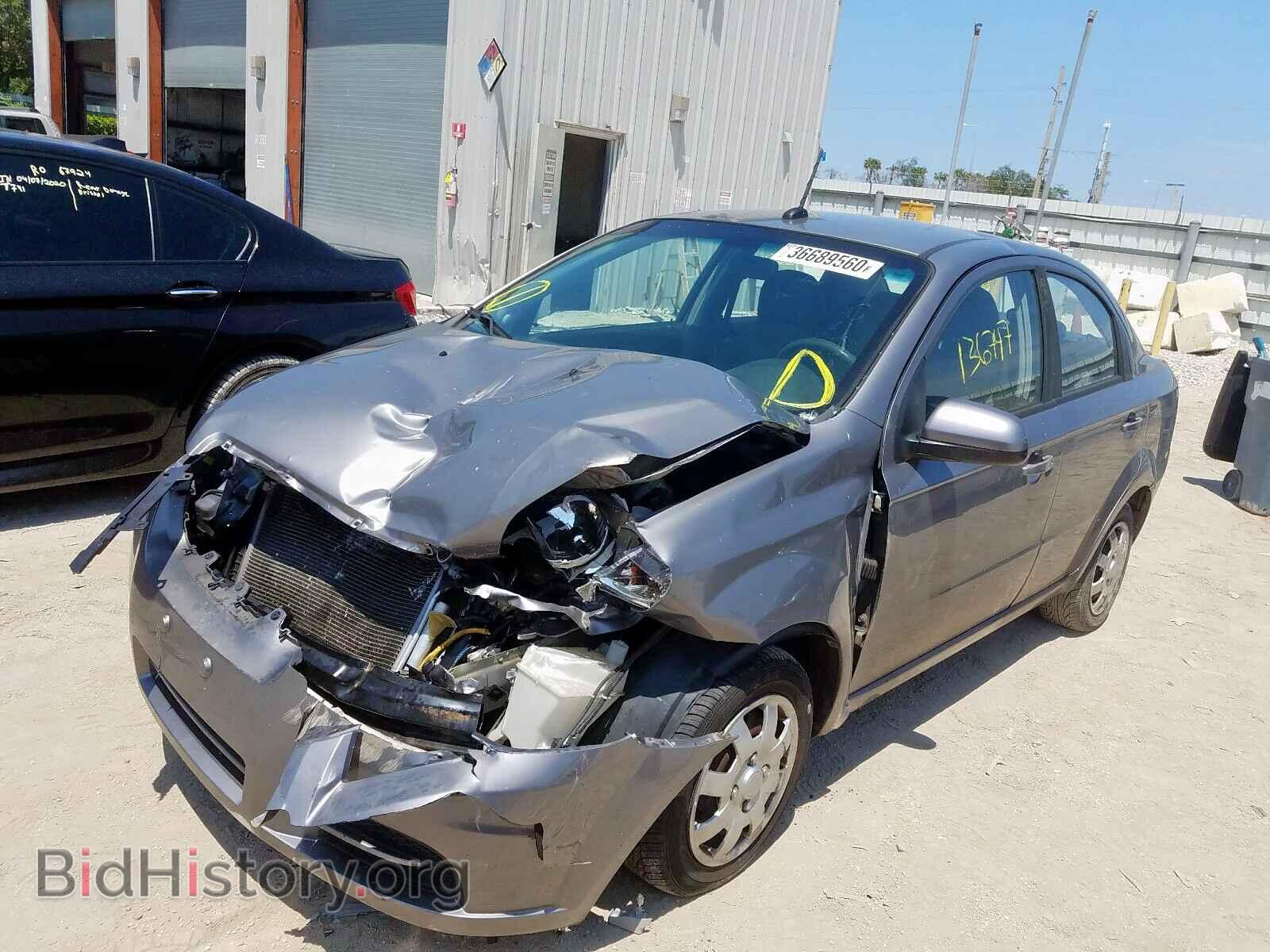 2009 CHEVROLET AVEO - VIN: KL1TD56E79B629300 - Фото 2