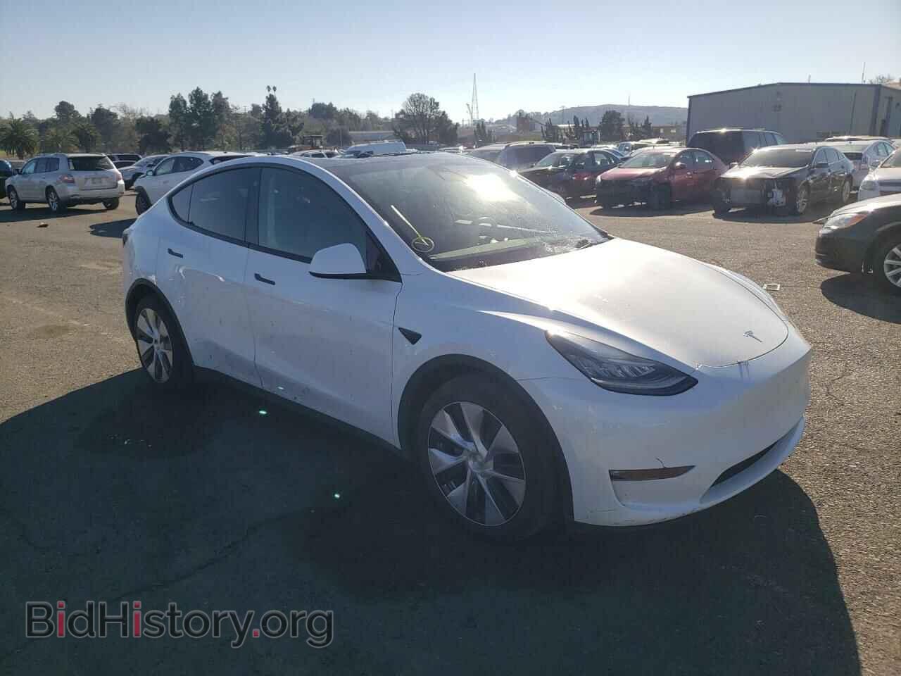 2021 TESLA MODEL Y - VIN: 5YJYGAEE0MF181052 - Фото 4