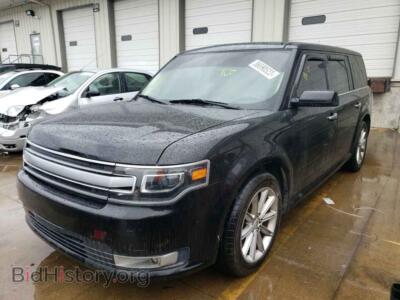 2014 Ford FLEX Flex Limit, black — VIN 2FMGK5D86EBD24156, Copart