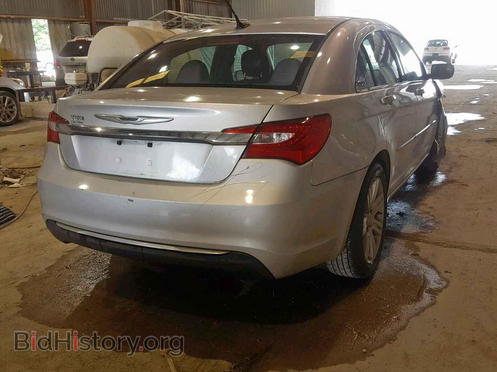 2012 CHRYSLER 200 - VIN: 1C3CCBABXCN318073 - Фото 4