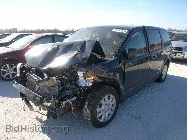 2014 DODGE CARAVAN - VIN: 2C4RDGBGXER428217 - Фото 2