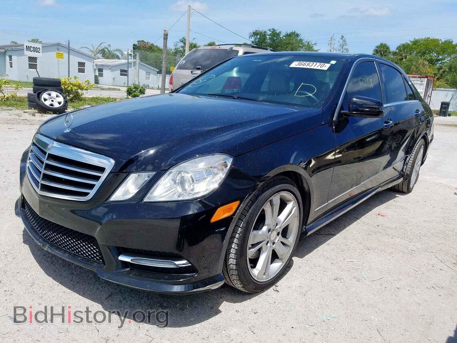 2013 MERCEDES-BENZ E CLASS - VIN: WDDHF5KB2DA722928 - Фото 2