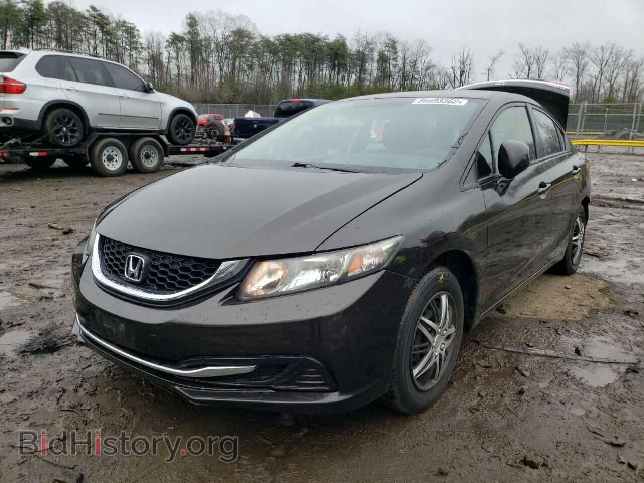 2013 HONDA CIVIC - VIN: 2HGFB2F54DH589074 - Фото 2