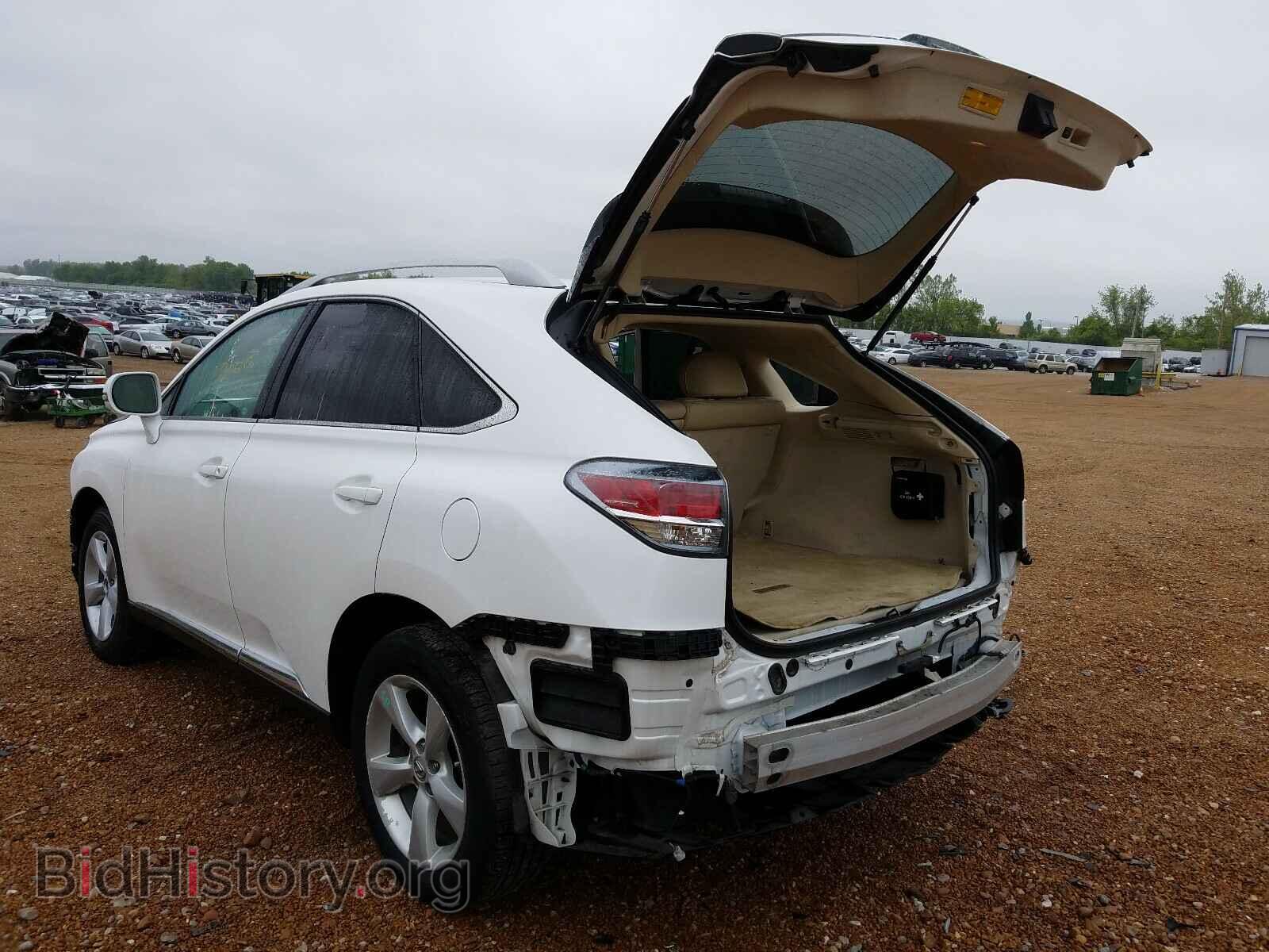 2013 LEXUS RX350 - VIN: 2T2BK1BA1DC212606 - Фото 3
