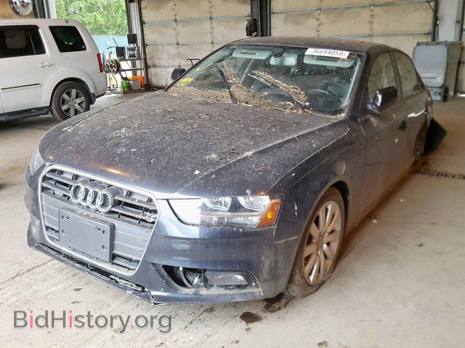 2014 AUDI A4 - VIN: WAUBFAFL2EN023429 - Photo 2