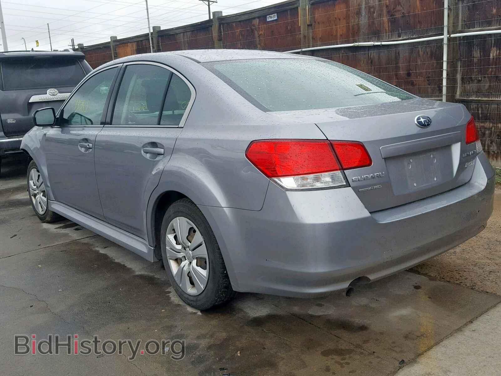 2011 SUBARU LEGACY - VIN: 4S3BMBA64B3247258 - Фото 3