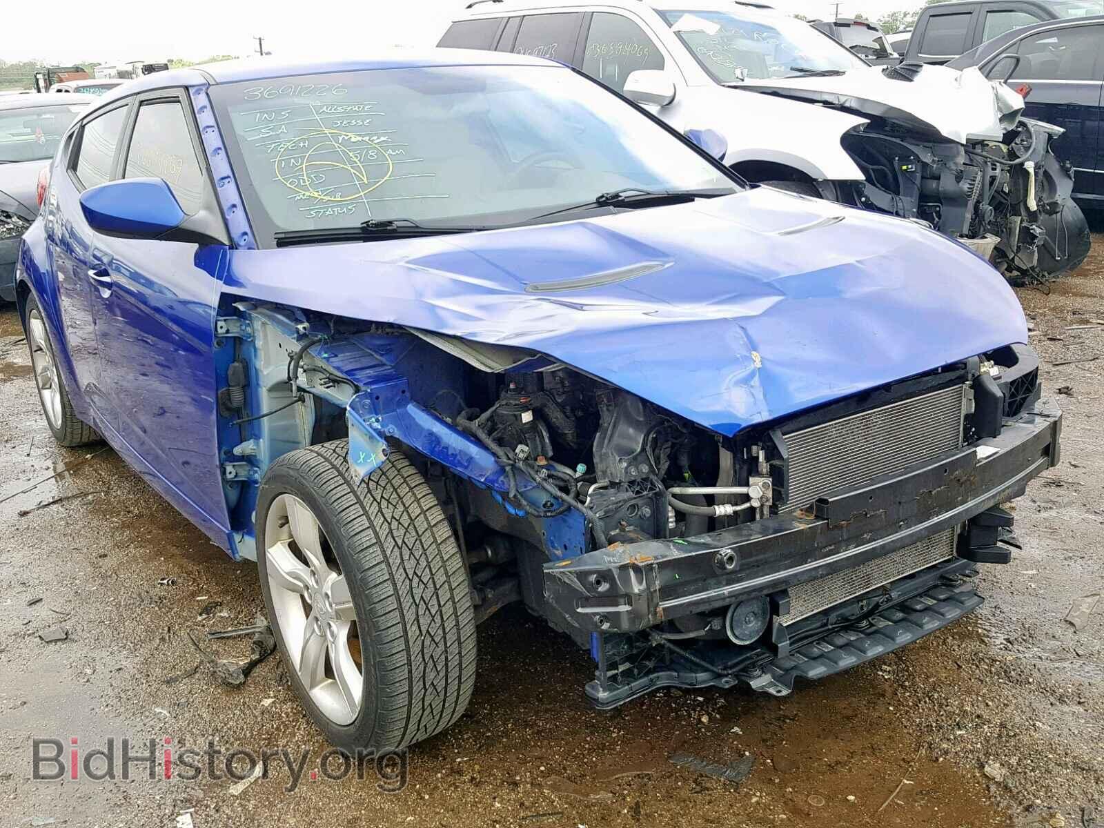 Photo KMHTC6AD1CU050018 - HYUNDAI VELOSTER 2012