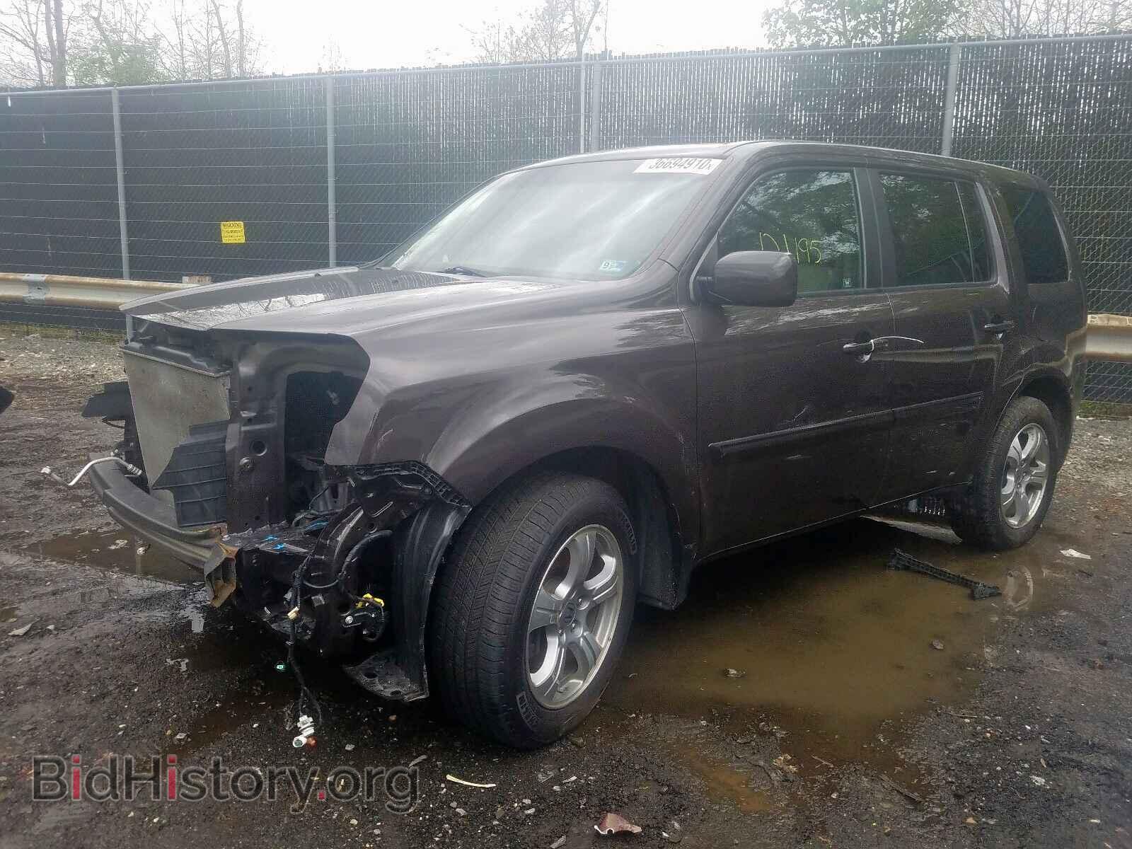 2012 HONDA PILOT - VIN: 5FNYF3H63CB002018 - Фото 2