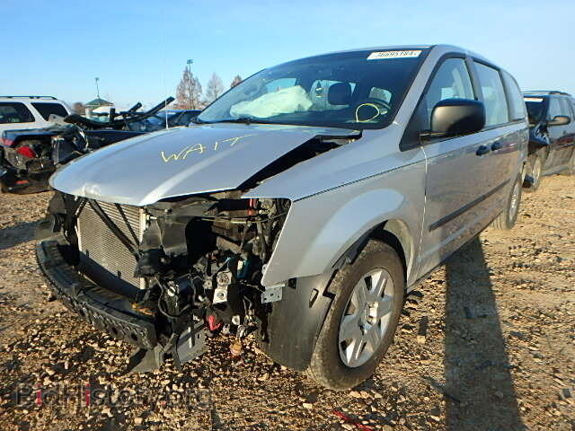 2012 DODGE CARAVAN - VIN: 2C4RDGBG9CR394798 - Фото 2