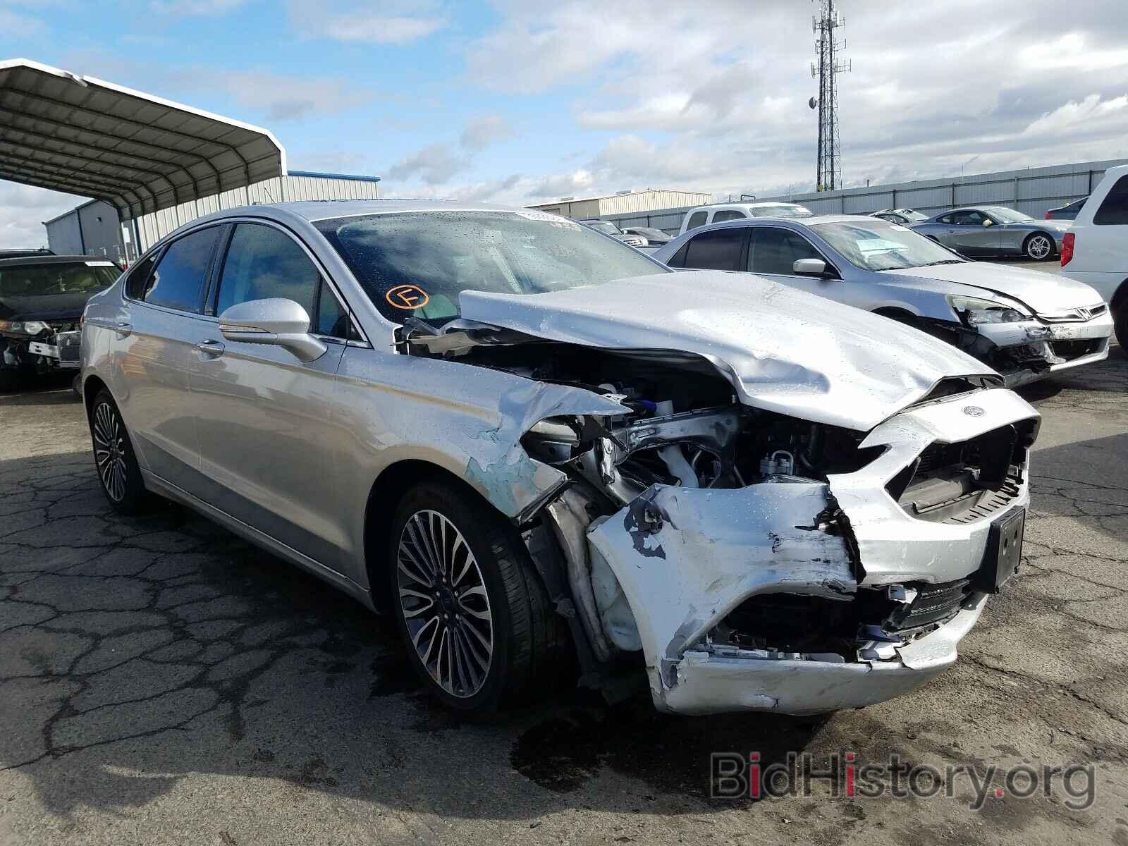 Photo 3FA6P0D9XJR188385 - FORD FUSION 2018