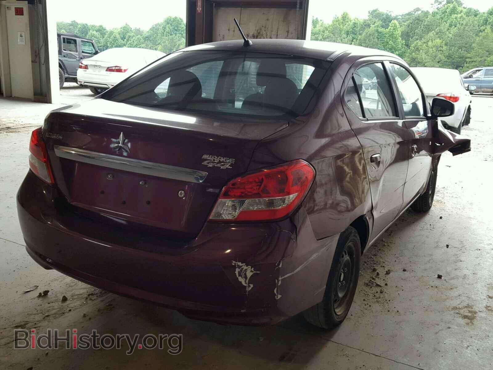 2017 MITSUBISHI MIRAGE - VIN: ML32F3FJ6HHF07528 - Фото 4