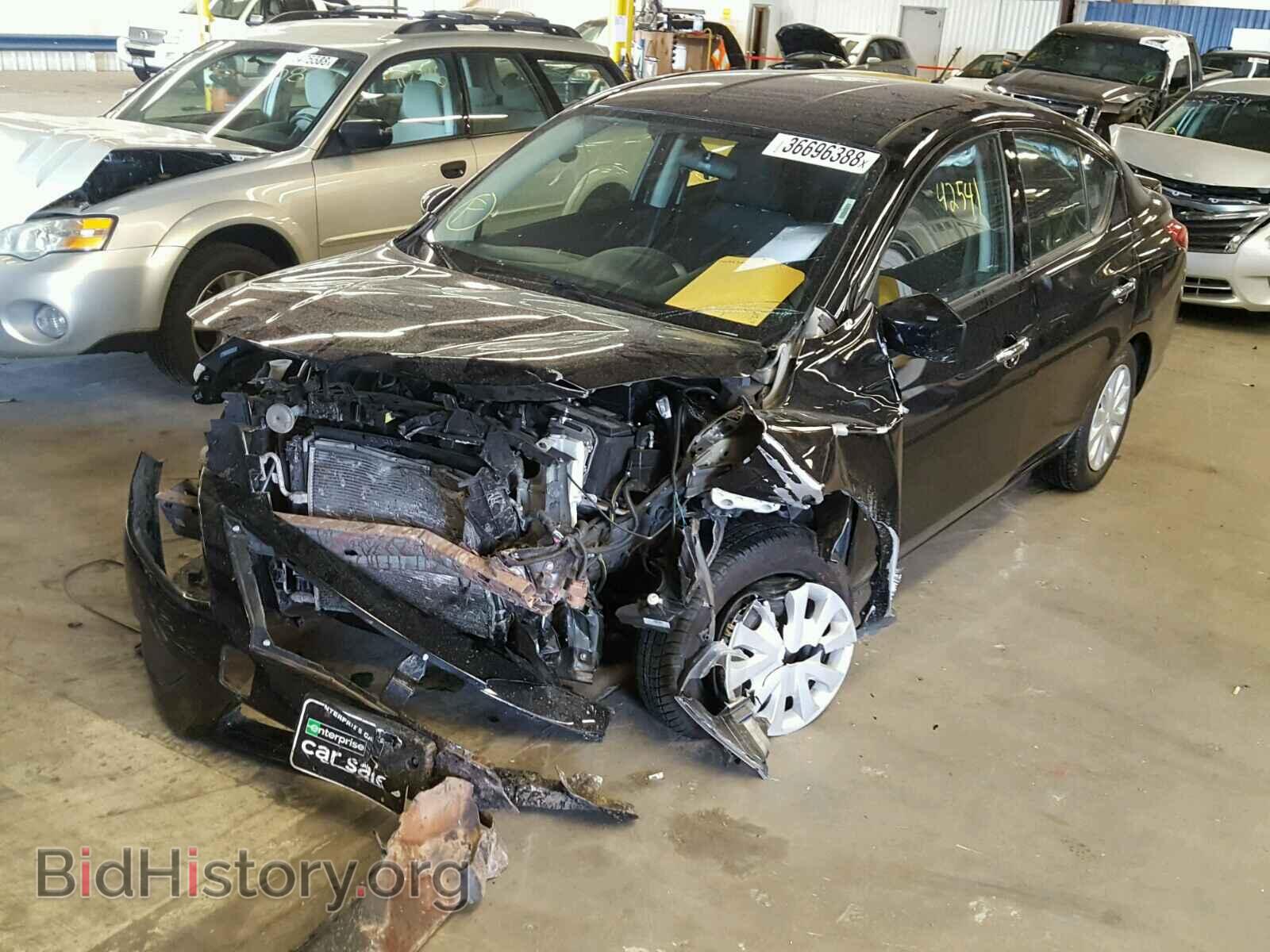 2016 NISSAN VERSA - VIN: 3N1CN7AP5GL851455 - Фото 2