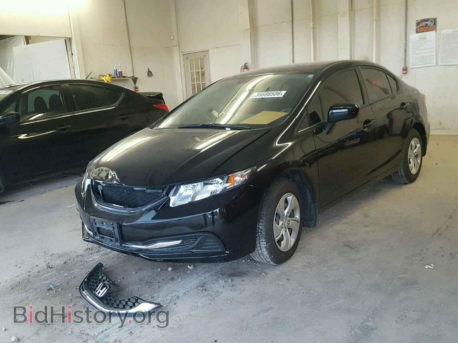 2014 Honda CIVIC (VIN 19XFB2F5XEE080392) — фото 2 из 10