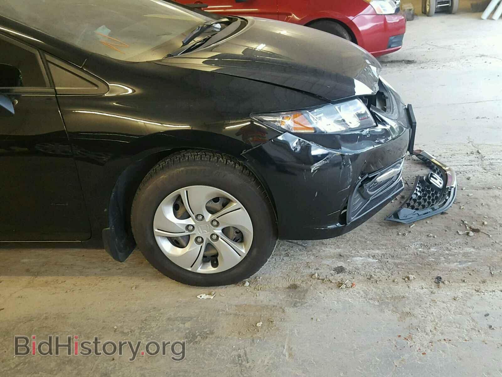 2014 Honda CIVIC (VIN 19XFB2F5XEE080392) — фото 9 из 10