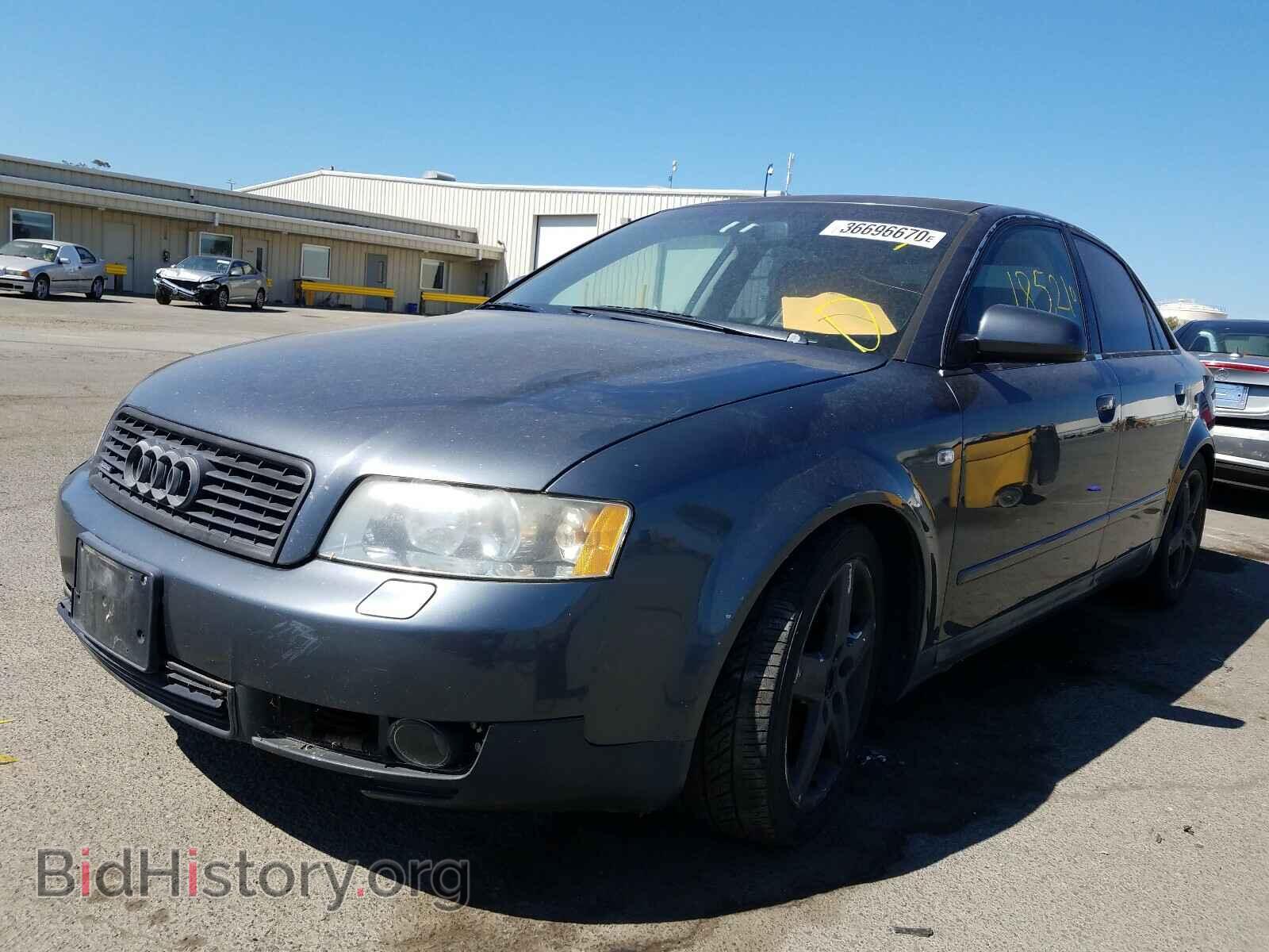 2002 AUDI A4 - VIN: WAULT68E22A123400 - Фото 2