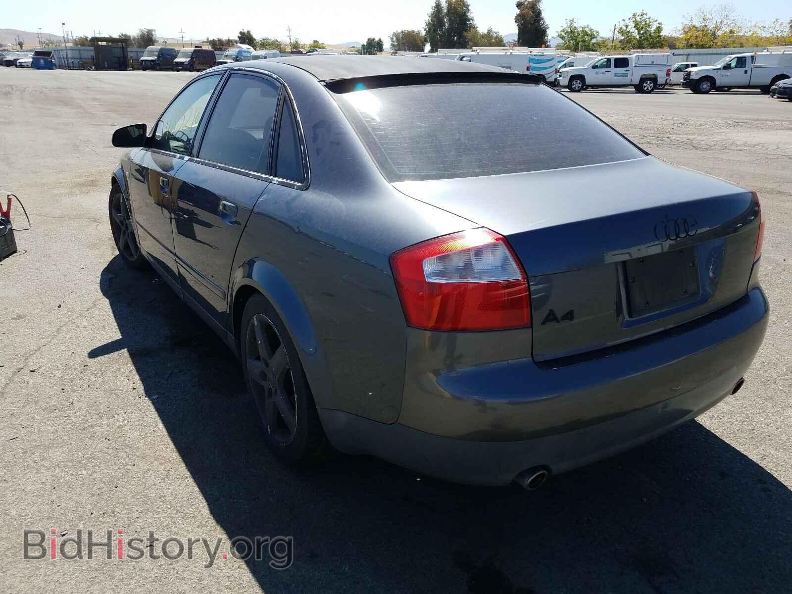 2002 AUDI A4 - VIN: WAULT68E22A123400 - Фото 3