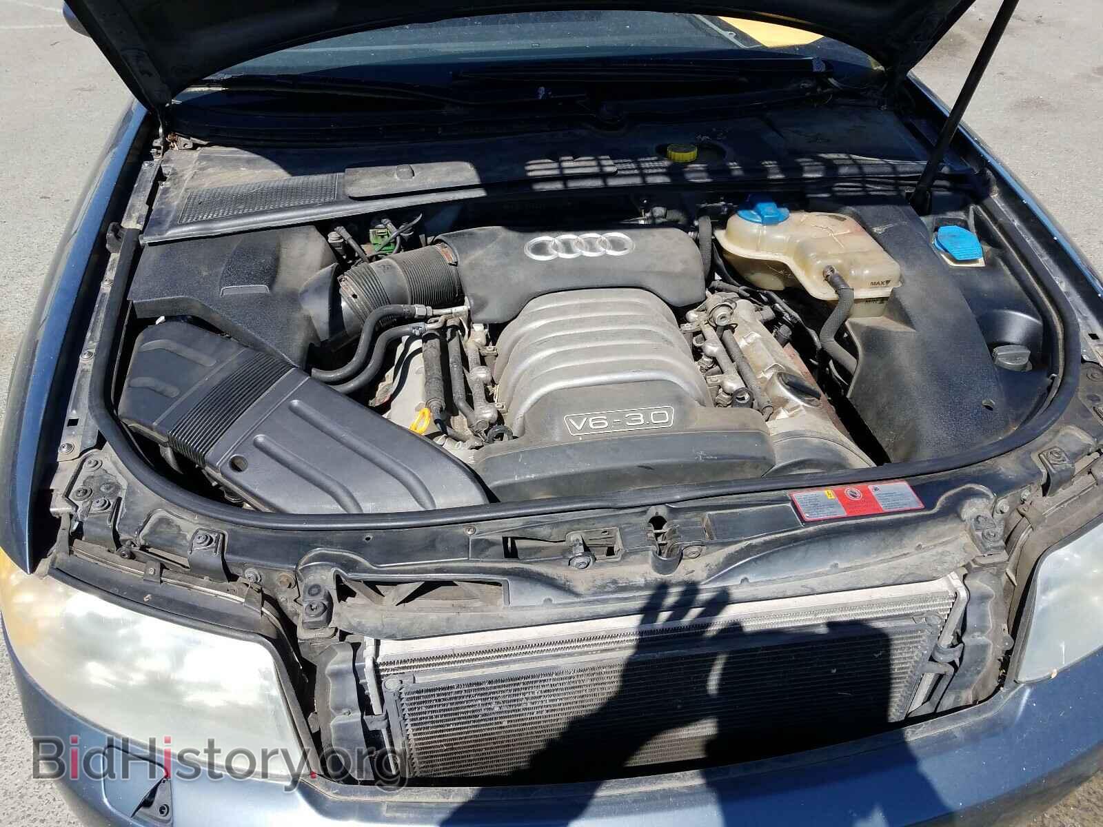 2002 AUDI A4 - VIN: WAULT68E22A123400 - Фото 7