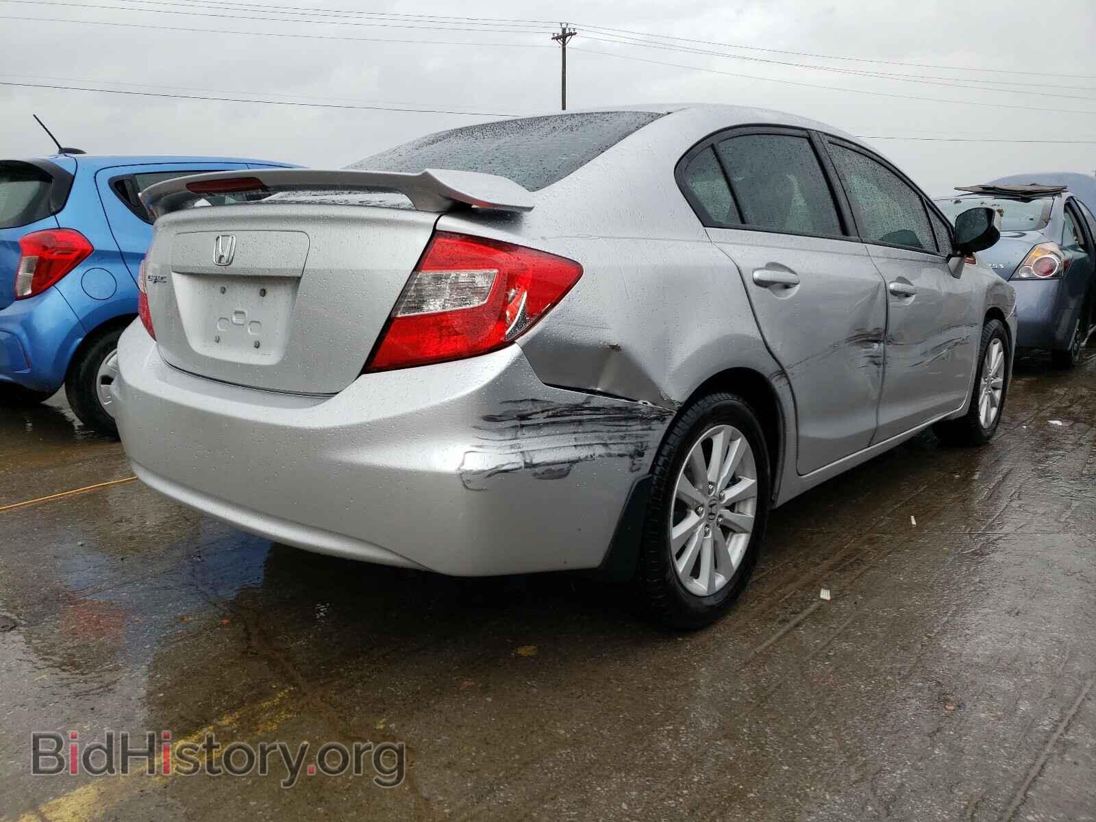 2012 HONDA CIVIC - VIN: 2HGFB2F87CH520873 - Фото 4