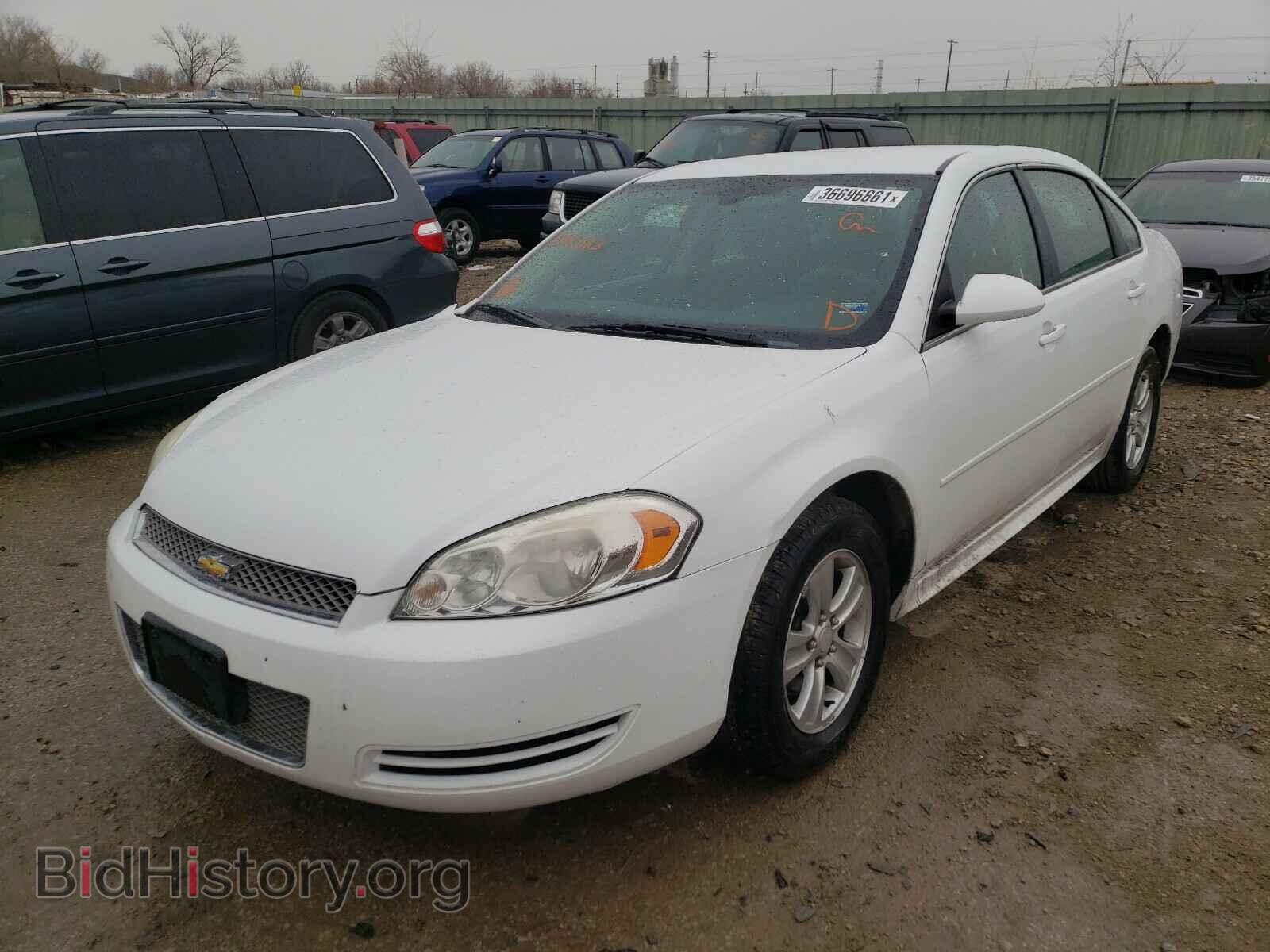 2012 CHEVROLET IMPALA - VIN: 2G1WF5E39C1174563 - Фото 2