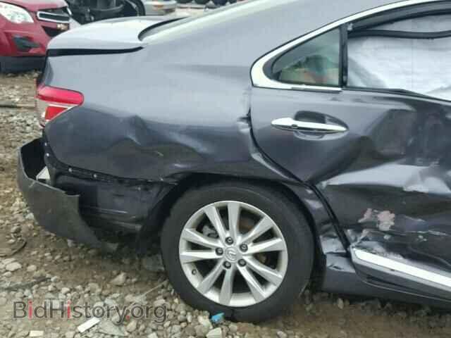 2012 LEXUS ES350 - VIN: JTHBK1EG9C2500261 - Фото 9