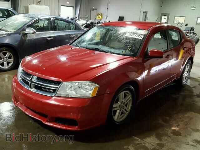 2012 DODGE AVENGER - VIN: 1C3CDZCB1CN156000 - Фото 2