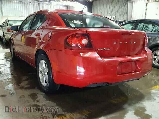 2012 DODGE AVENGER - VIN: 1C3CDZCB1CN156000 - Фото 3
