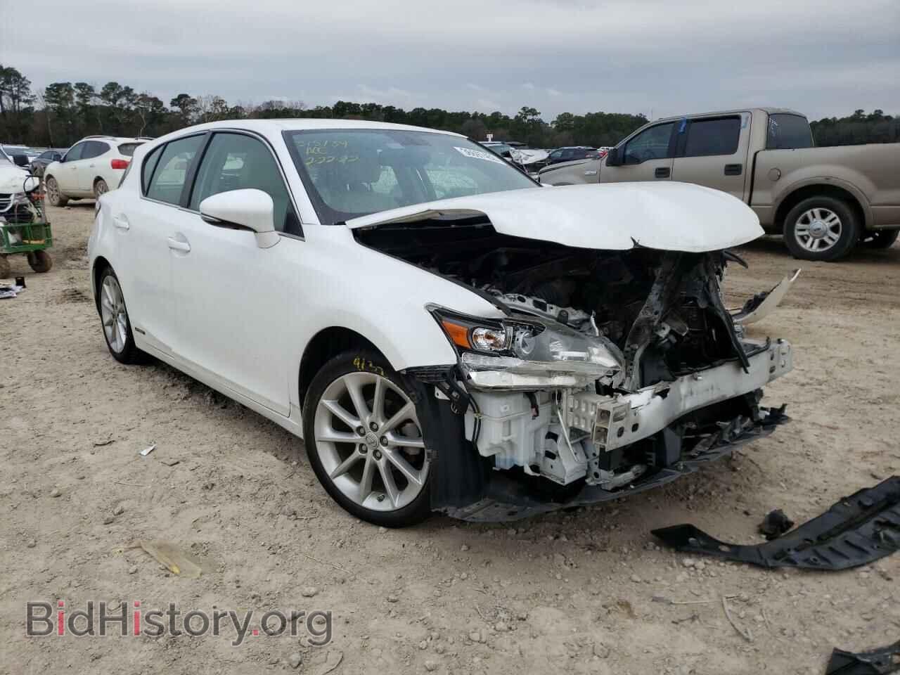Photo JTHKD5BH7C2098481 - LEXUS CT 200 2012