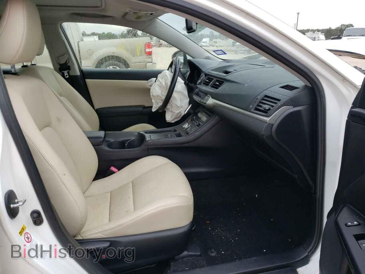2012 LEXUS CT 200 - VIN: JTHKD5BH7C2098481 - Фото 5