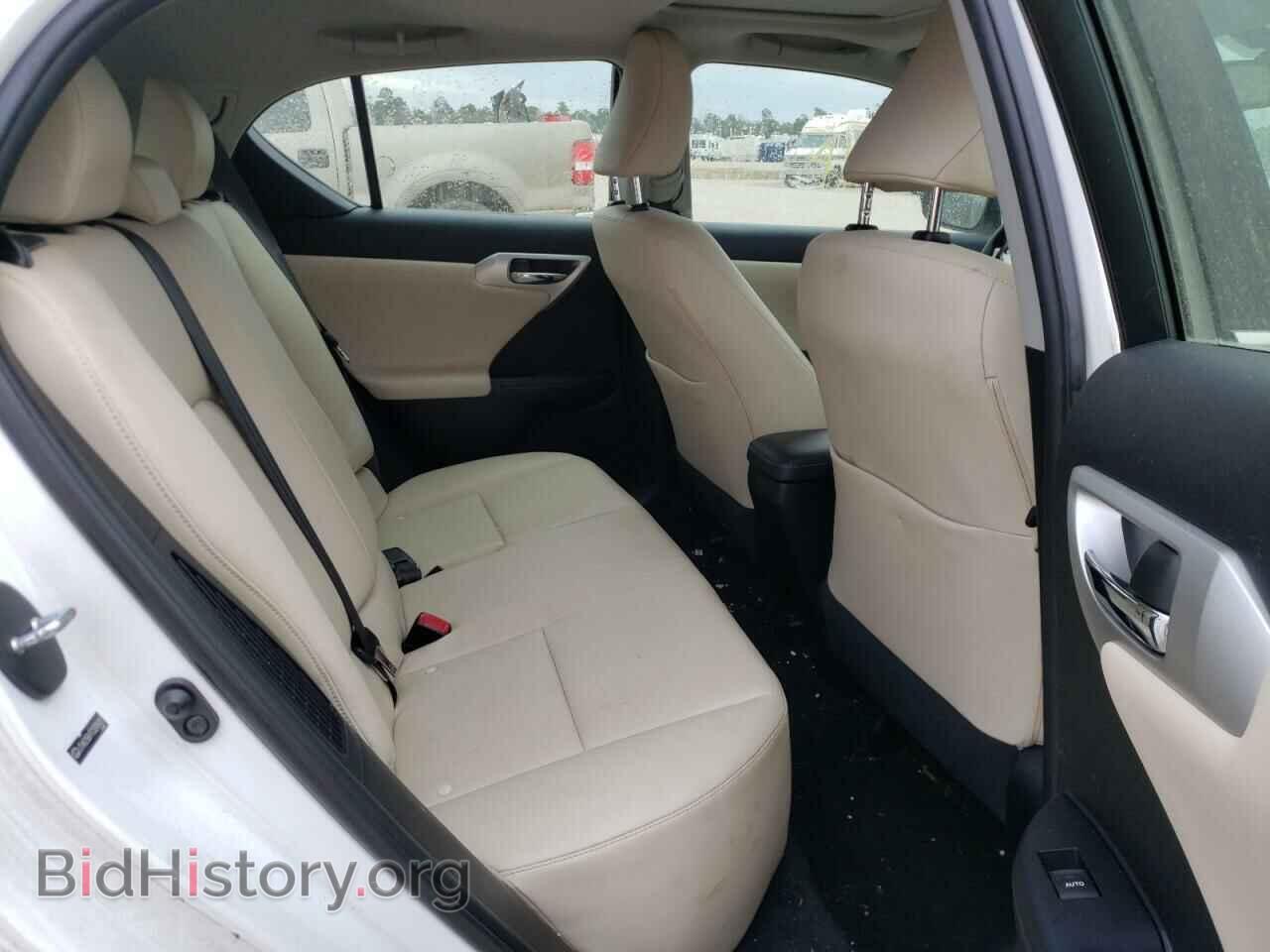 2012 LEXUS CT 200 - VIN: JTHKD5BH7C2098481 - Фото 6