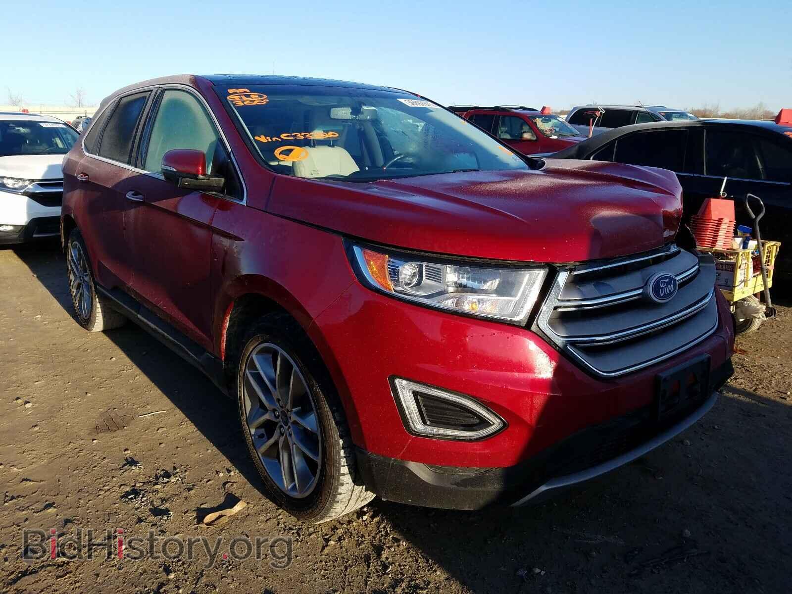 Фотография 2FMTK3K99FBC33320 - FORD EDGE 2015
