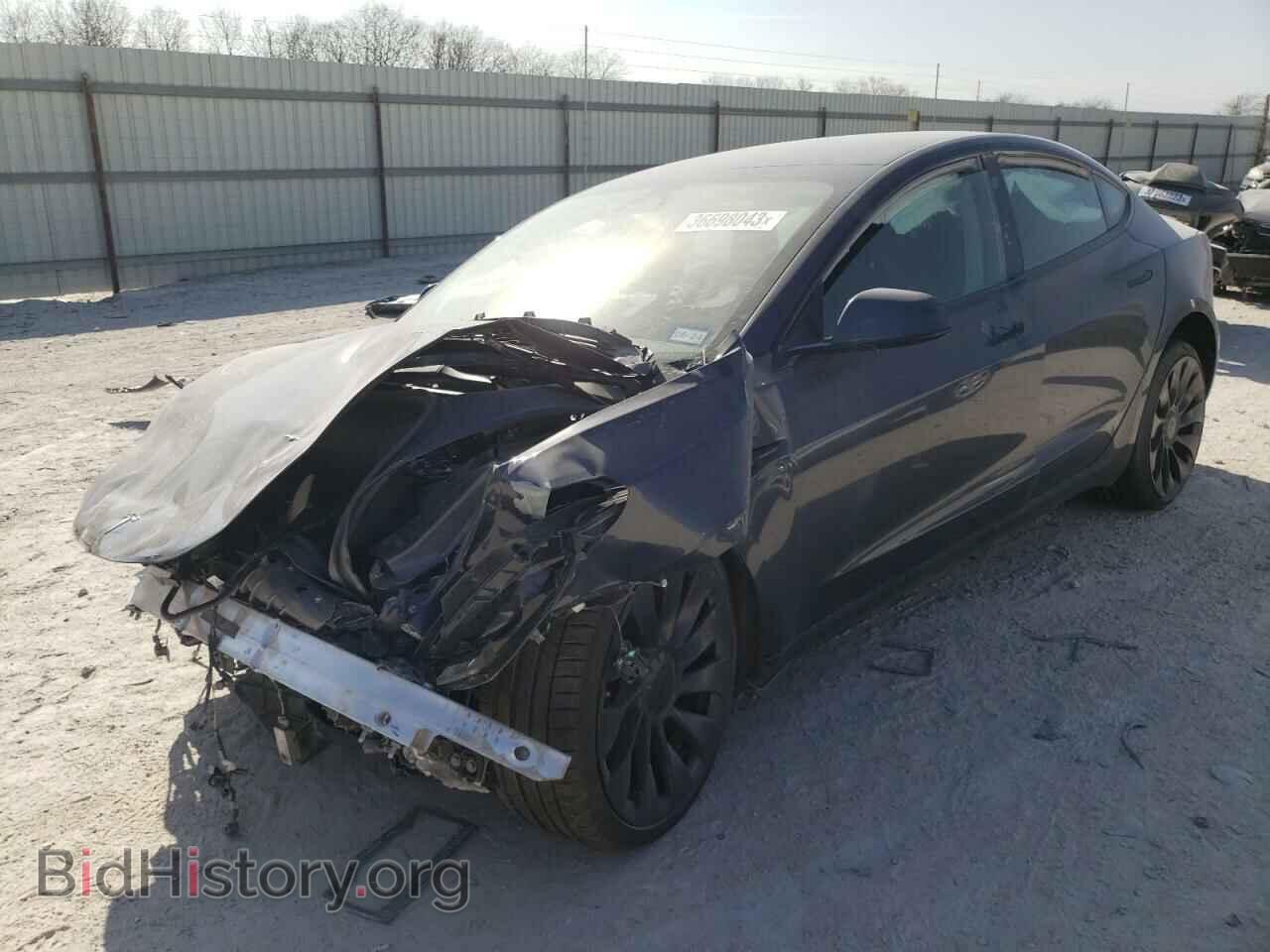 Photo 5YJ3E1EC7NF163356 - TESLA MODEL 3 2022