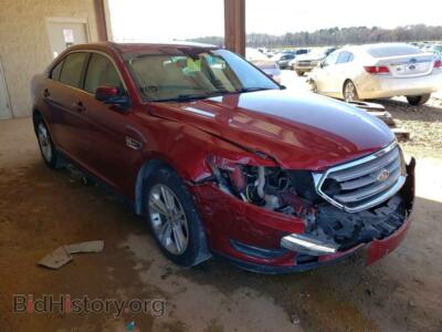 2013 Ford TAURUS Taurus SEL, бордовый — VIN 1FAHP2E89DG209653, Copart