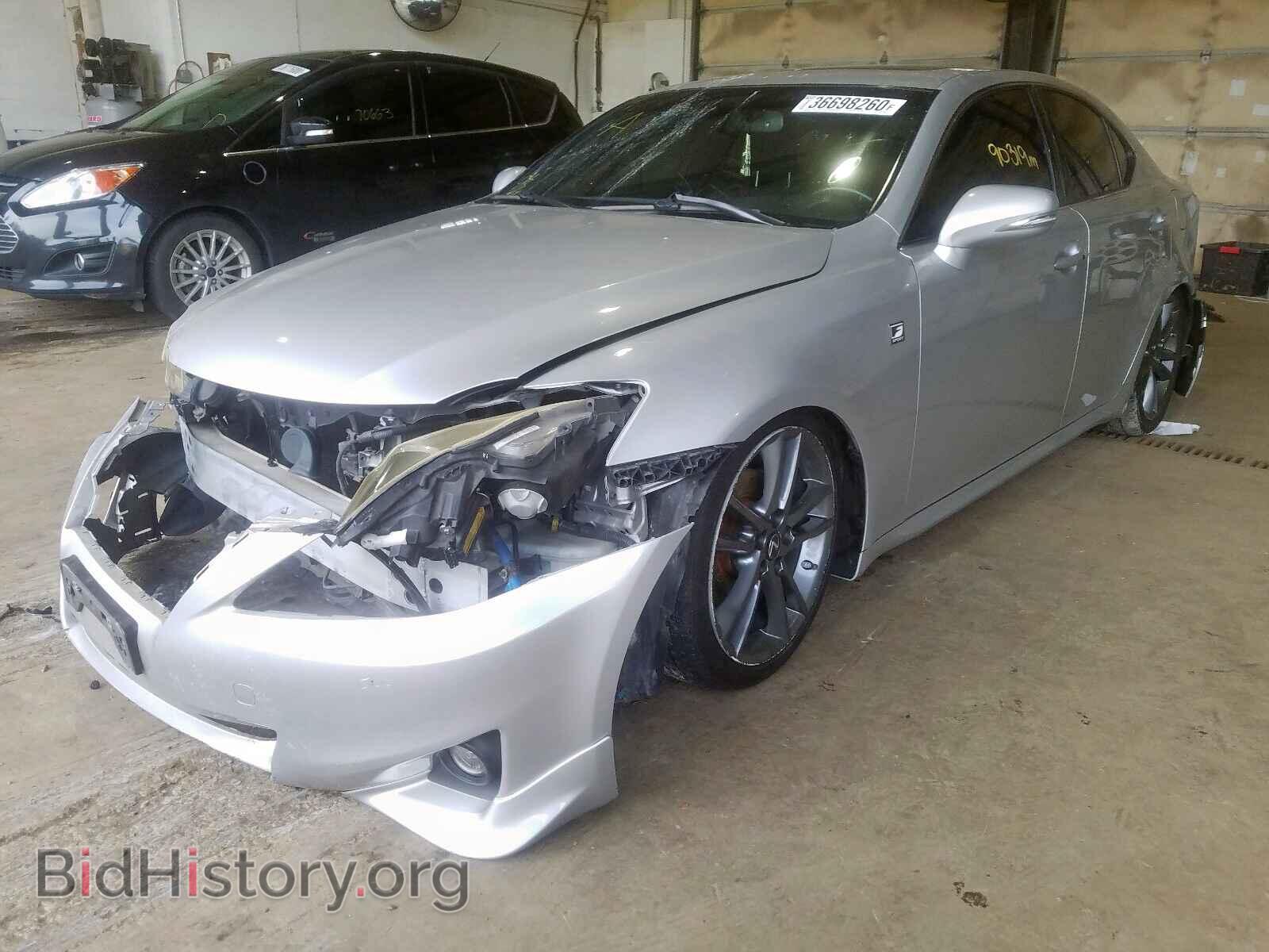 2011 LEXUS IS - VIN: JTHBF5C25B5147369 - Photo 2