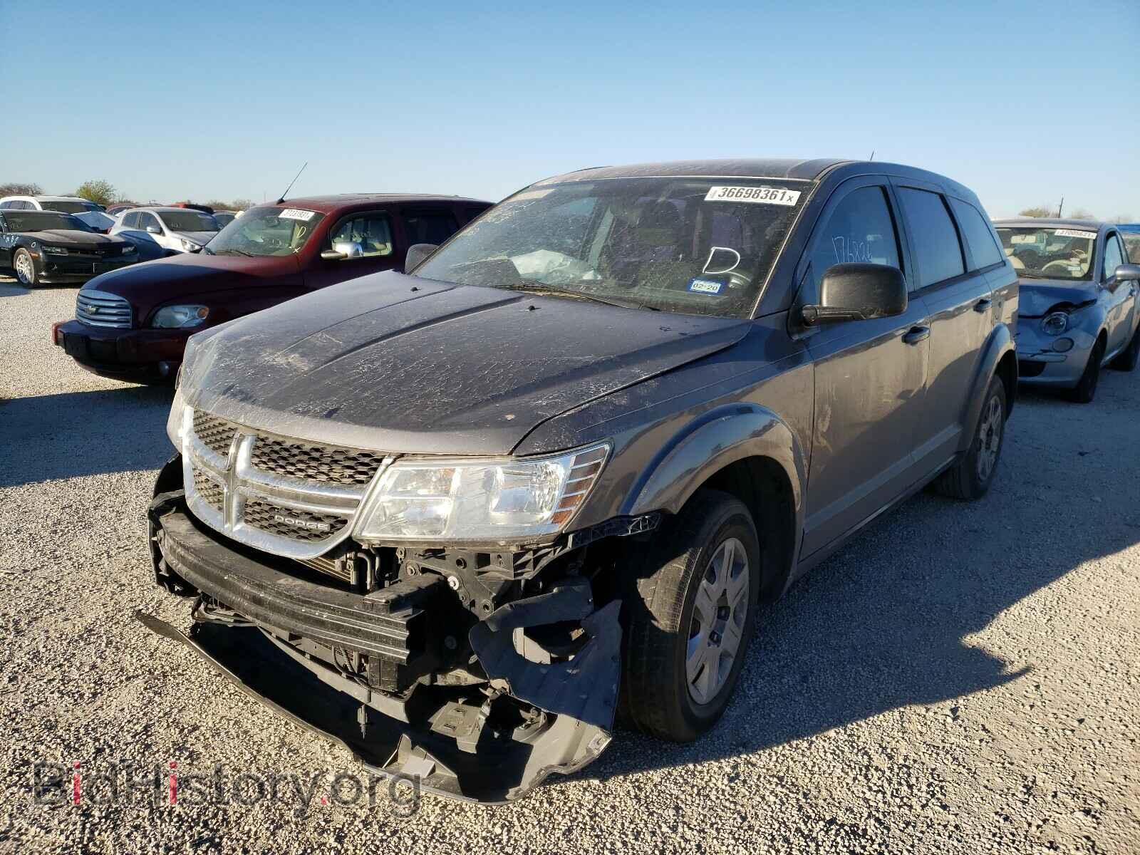2012 DODGE JOURNEY - VIN: 3C4PDCAB7CT230078 - Photo 2
