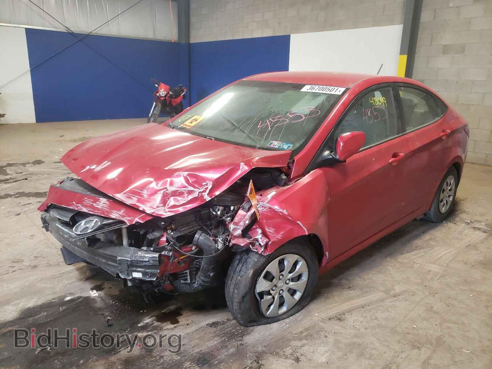2017 HYUNDAI ACCENT - VIN: KMHCT4AE8HU309379 - Фото 2