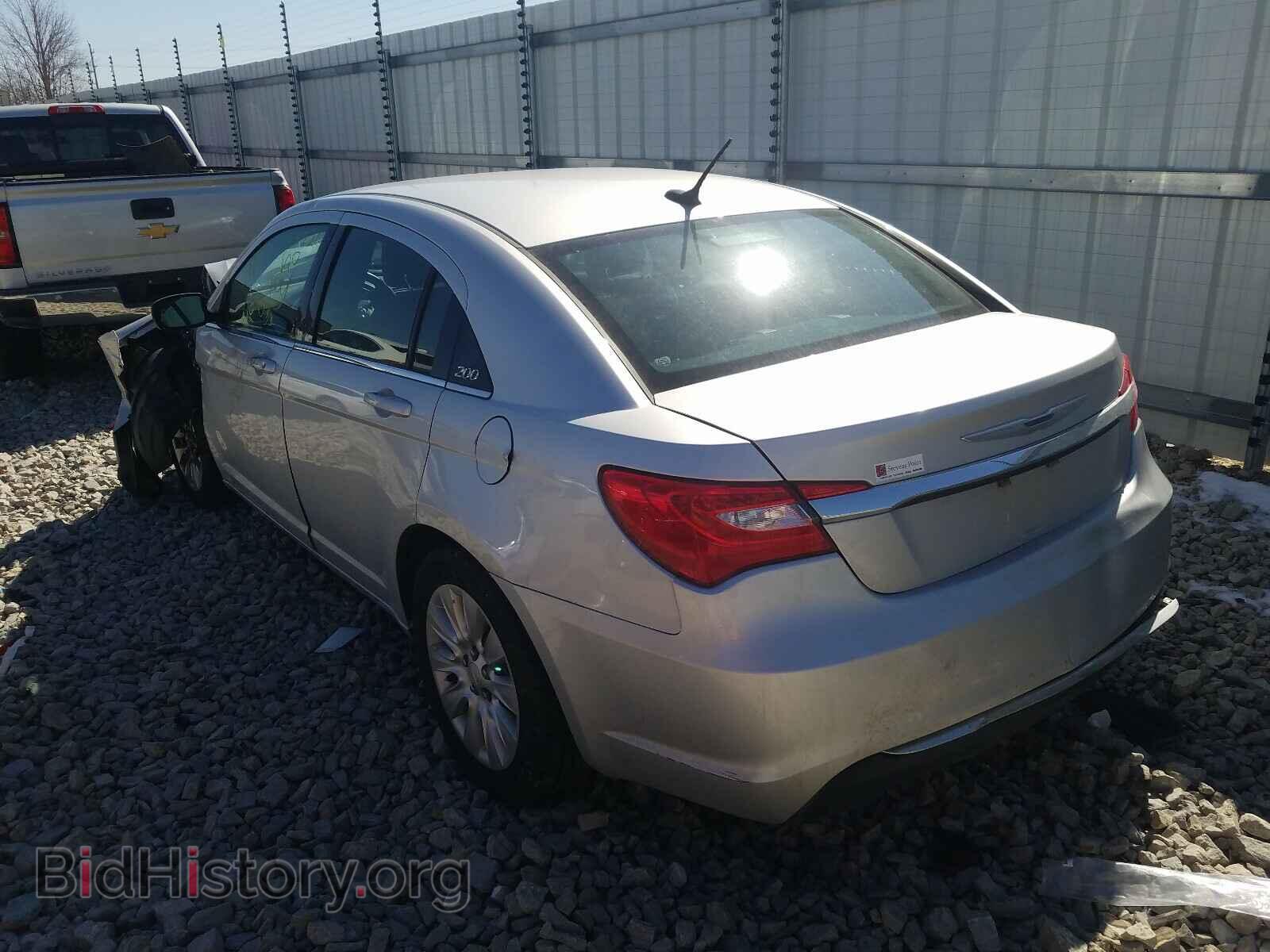 2012 CHRYSLER 200 - VIN: 1C3CCBAB1CN163820 - Фото 3