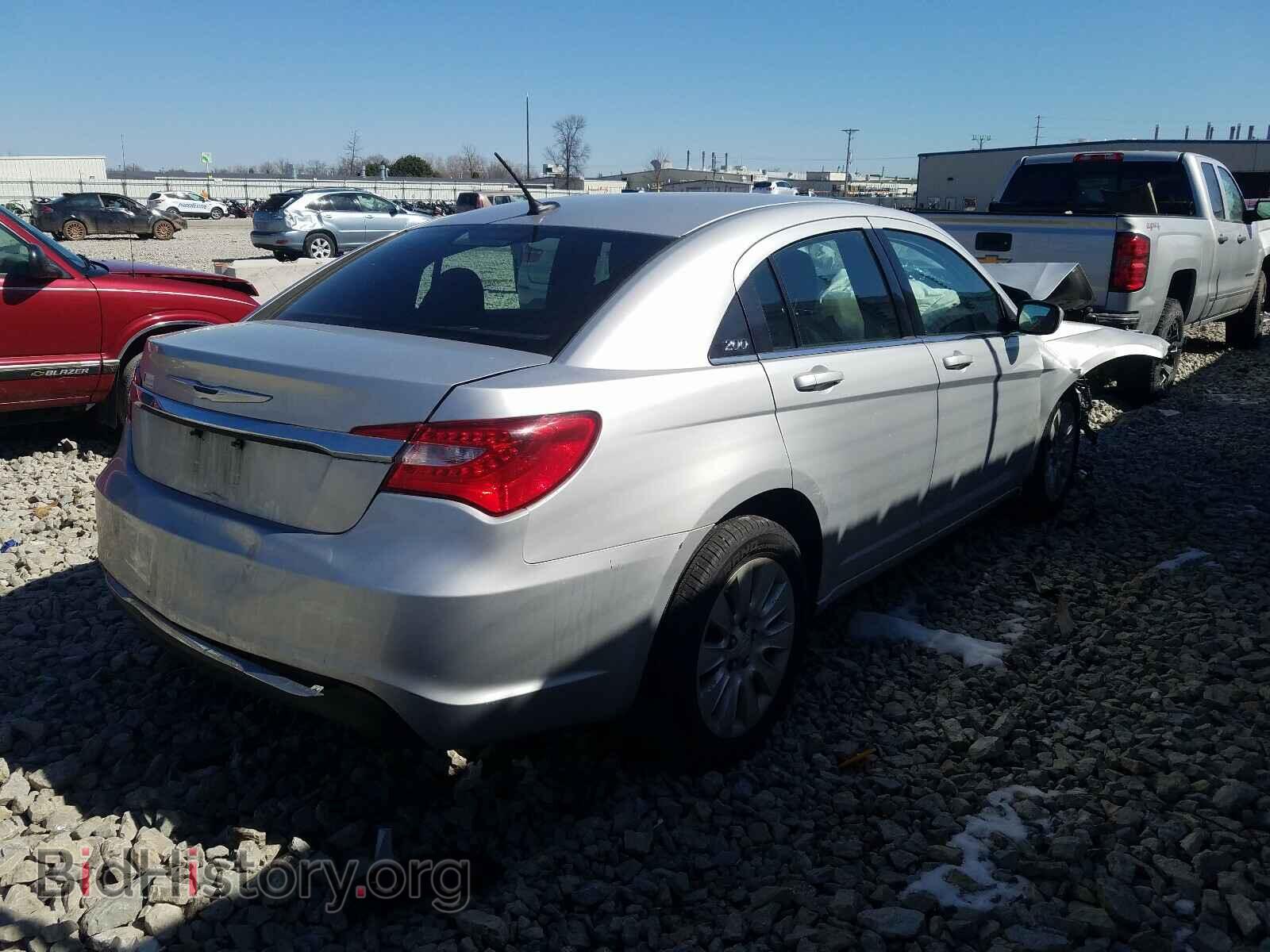 2012 CHRYSLER 200 - VIN: 1C3CCBAB1CN163820 - Фото 4
