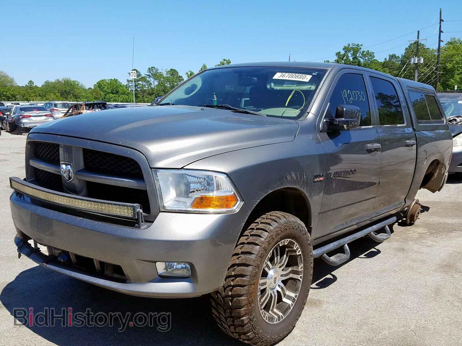 2012 DODGE RAM 1500 - VIN: 1C6RD6KTXCS302207 - Фото 2